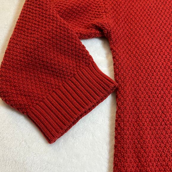 JustFab Long Line Open Front Knit Duster Cardigan Size Medium Boho Cottagecore - Picture 5 of 9